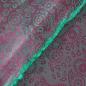 Preview: Futterstoff Paisley Viskosemix beere grün